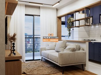 apartment em Avenida Brasília, Campanário - Diadema - SP