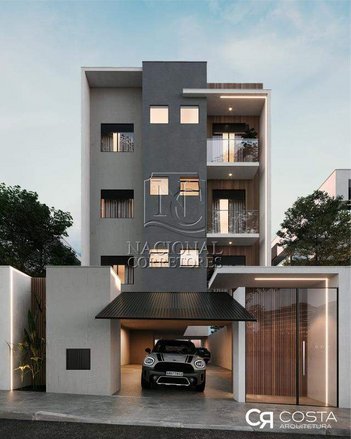 apartment em Rua Silva Teles, Vila Assunção - Santo André - SP