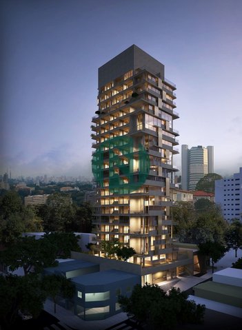 apartment em Rua Melo Alves, Cerqueira César - São Paulo - SP