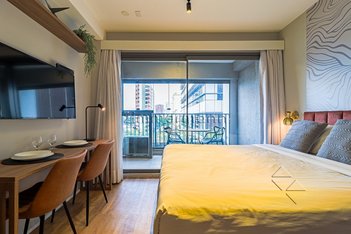 apartment em Alameda dos Arapanés, Moema - São Paulo - SP