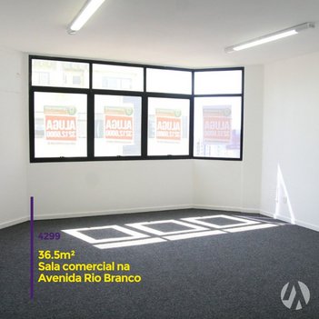 office em Avenida Rio Branco, Centro - Florianópolis - SC