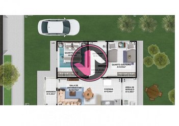 house em Avenida E, Residencial Altos do Parque I - Cuiabá - MT