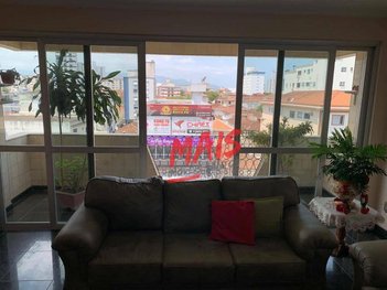 apartment em Avenida Doutor Pedro Lessa, Aparecida - Santos - SP