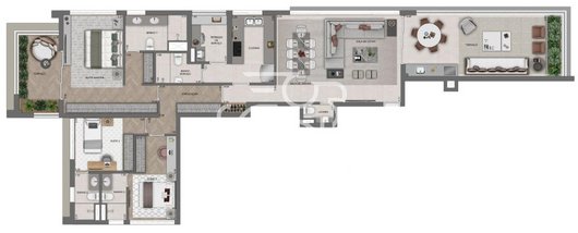 apartment em Rua Professor Filadelfo Azevedo, Vila Nova Conceição - São Paulo - SP