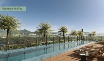 apartment em Estrada Haroldo Soares Glavan, Cacupé - Florianópolis - SC