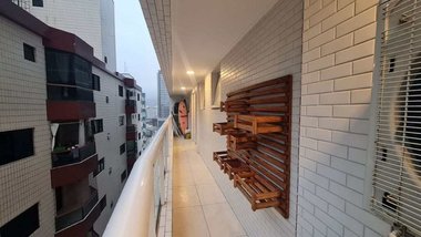 apartment em Rua Leblon, Guilhermina - Praia Grande - SP