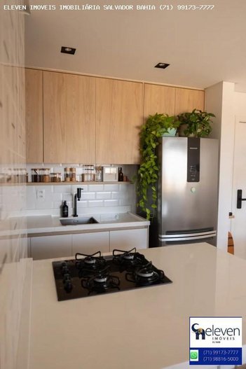 apartment em Avenida Praia de Itapoan, Vilas do Atlântico - Lauro de Freitas - BA