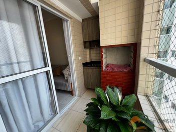apartment em Rua Ophélia Caccetari Reis, Aviação - Praia Grande - SP