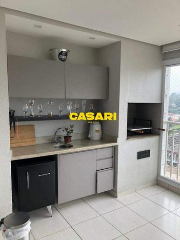 apartment em Avenida Aldino Pinotti, Centro - São Bernardo do Campo - SP