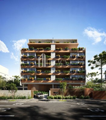 apartment em Rua Francisco Rocha, Batel - Curitiba - PR