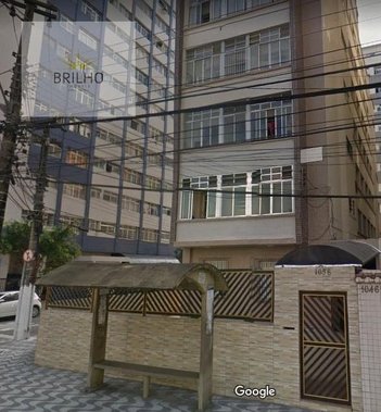 apartment em Avenida Presidente Wilson, Centro - São Vicente - SP