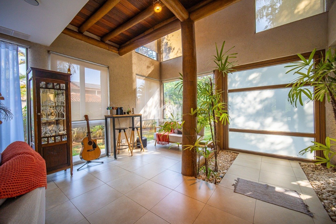 casa a venda no condominio jardim passargada e - sala