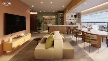 apartment em Rua Padre Rodolfo, Vila Ema - São José dos Campos - SP
