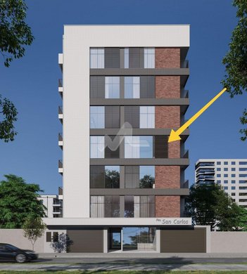 apartment em Rua Coronel Vicente, Jardim La Salle - Toledo - PR