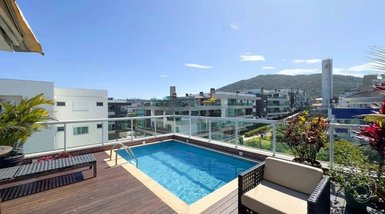 apartment em Radialista Dakir Polidoro, Campeche - Florianópolis - SC