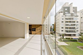 apartment em Rua José Cadilhe, Água Verde - Curitiba - PR
