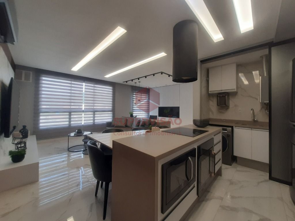 Cozinha com sala integradas