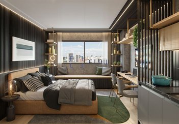 apartment em Rua do Estilo Barroco, Santo Amaro - São Paulo - SP