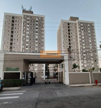 apartment em Rua João Antônio Cebriam, Chácara Bela Vista - Poá - SP