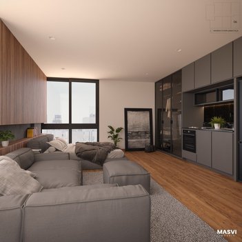 apartment em Professor Othon Gama DEça, Centro - Florianópolis - SC