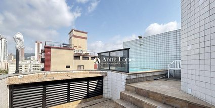 apartment em Avenida Doutor Bernardino de Campos, Pompéia - Santos - SP