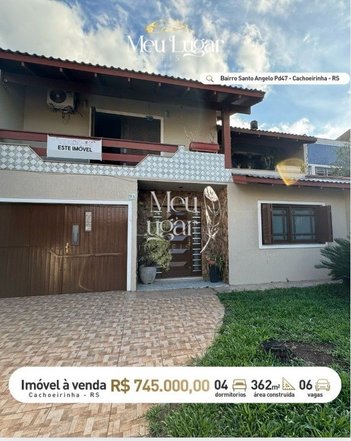 house em Doutor Afonso Pena, Vila Santo Ângelo - Cachoeirinha - RS