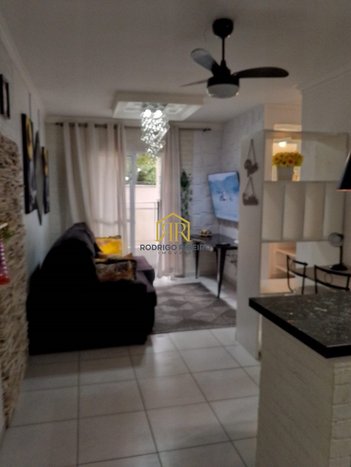 apartment em Estrada Cristóvão Machado de Campos, Vargem Grande - Florianópolis - SC
