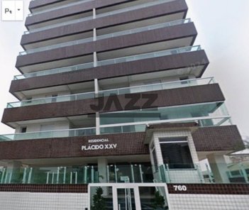 apartment em Rua Olavo Bilac, Ocian - Praia Grande - SP
