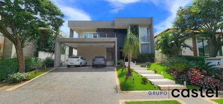 house em Rua Caldas Novas, Residencial Alphaville Flamboyant - Goiânia - GO