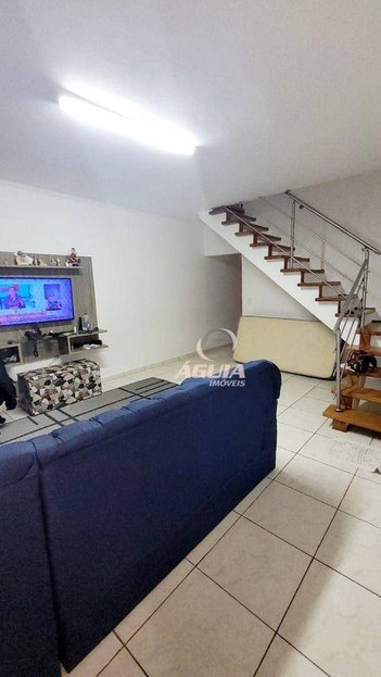house em Rua Moçambique, Parque Oratório - Santo André - SP