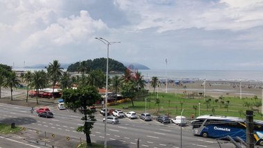 apartment em Avenida Manoel da Nóbrega, Itararé - São Vicente - SP