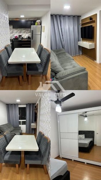 apartment em Avenida Manoel Augusto da Silva, Residencial Portinari - Varginha - MG