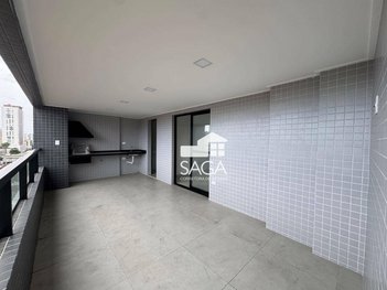 apartment em Rua Mário Tamashiro, Canto do Forte - Praia Grande - SP