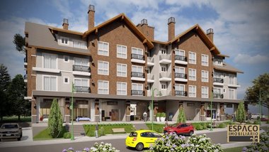 apartment em Rua Emilio Leobet, Avenida Central - Gramado - RS