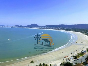 apartment em Caminho das Tartarugas, Mar e Céu - Guarujá - SP
