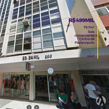 office em Deodoro, Centro - Florianópolis - SC