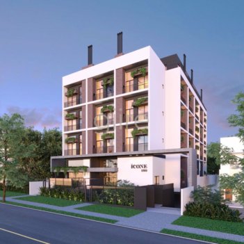 apartment em Rua Fernandes de Barros, Hugo Lange - Curitiba - PR