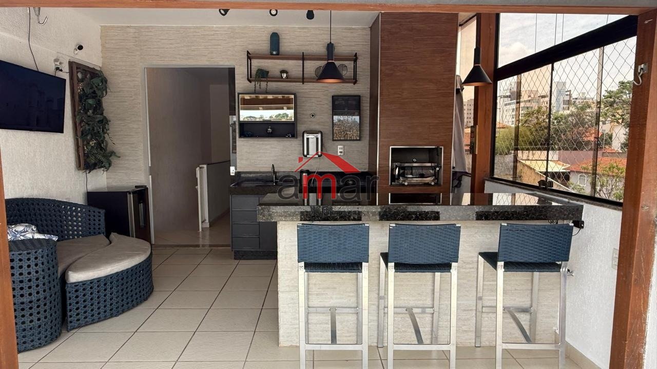 Apartamento com 3 quartos — Castelo, Belo Horizonte