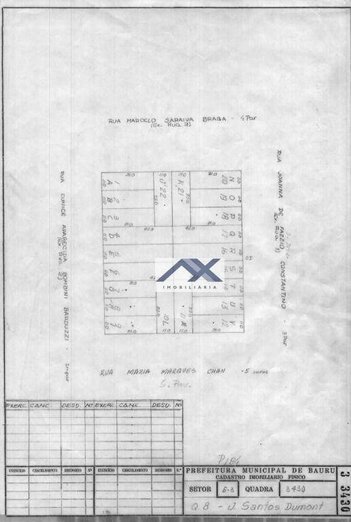 land_lot em Rua Maria Marques Chan, Jardim Santos Dumont - Bauru - SP