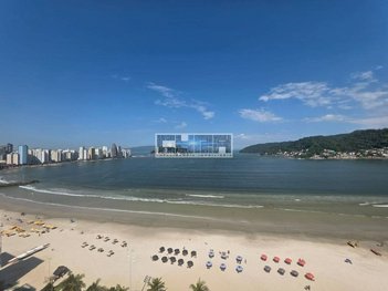 apartment em Avenida Embaixador Pedro de Toledo, Centro - São Vicente - SP