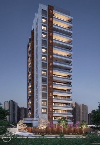 apartment em Alameda dos Nhambiquaras, Indianópolis - São Paulo - SP