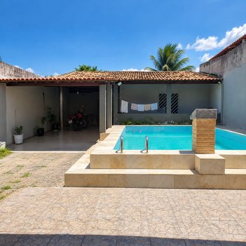 house em Rua Paula Lopes, Parque Hawaí - Eusébio - CE