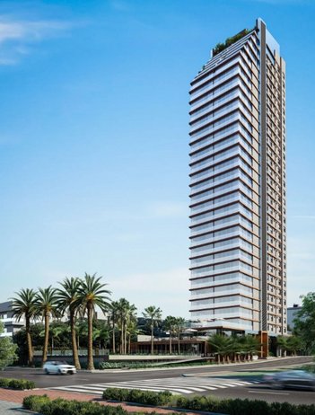 apartment em Avenida Beira Mar, Meia Praia - Itapema - SC