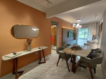 apartment em Rua Campos, Jardim Independência - São Vicente - SP