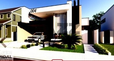 house em Rua das Rosas, Condomínio Terras do Vale - Caçapava - SP