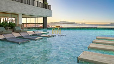 apartment em Doutor Constâncio Krummel, Praia Comprida - São José - SC