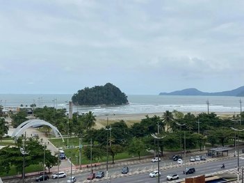 apartment em Avenida Presidente Wilson, José Menino - Santos - SP