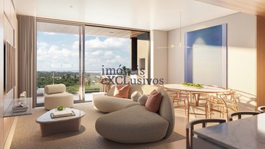 apartment em Rua Doutor Roberto Barrozo, Mercês - Curitiba - PR