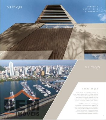 apartment em Rua Camboriú, Centro - Itajaí - SC