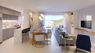 apartment em do Bunganvília - Internos, Pedra Branca - Palhoça - SC